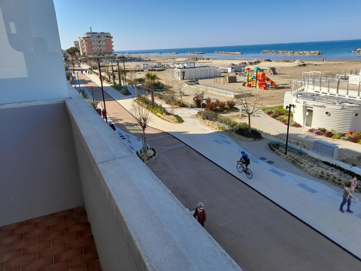 Appartamento Vista Mare Viserbella, Vicissimo Alla Fiera Rimini Extérieur photo
